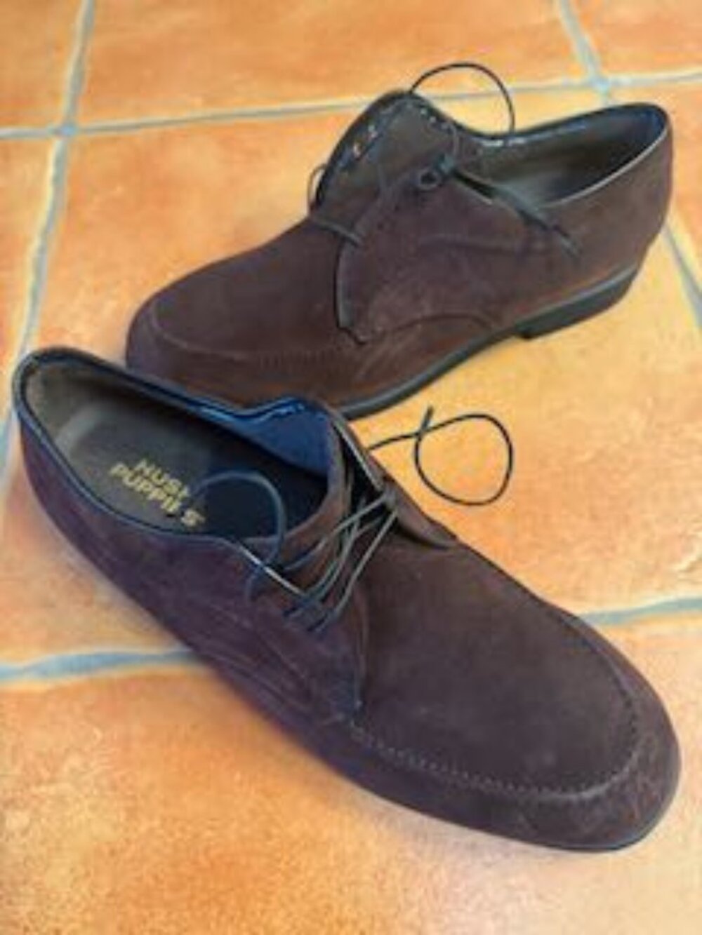 Vintage Hush Puppies Loafers lace-up